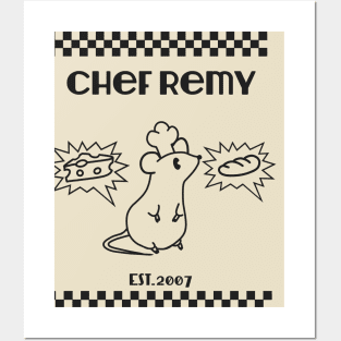 Chef Remy Posters and Art